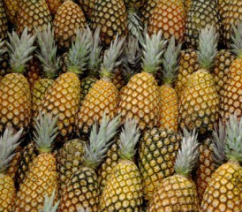 Many pineapples