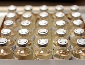 Medicine vials in a box Medicine vials in a box
