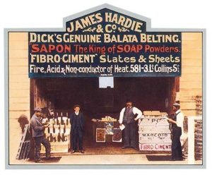 Old James Hardie storefront