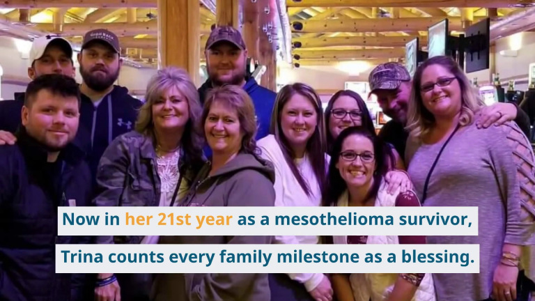 20-Year Mesothelioma Survivor Trina Reflects on Her Journey