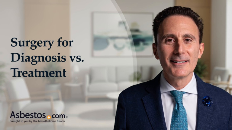 Surgery for Mesothelioma Diagnosis vs Treatment