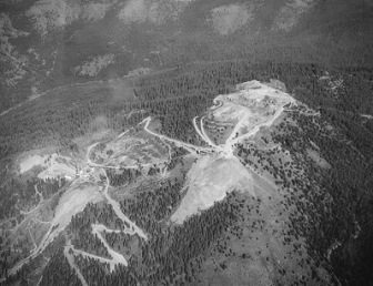 Vintage Image: Aerial Zonolite Mine & Mill 3