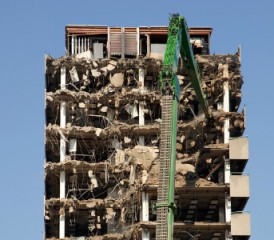 Apartment demolition