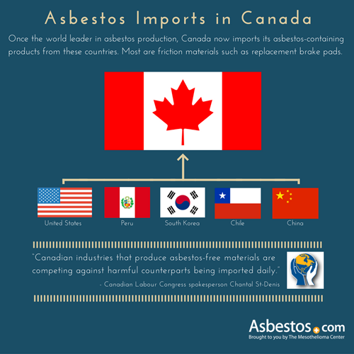 Asbestos Imports Infographic