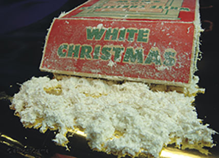 Fake Snow Made from Asbestos