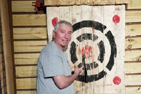 Kevin Hession Ax Throwing