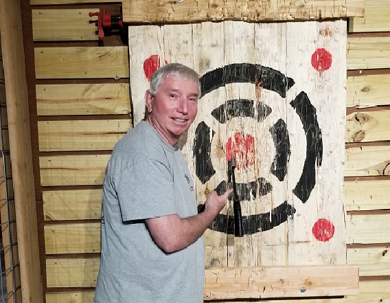 Kevin Hession Ax Throwing