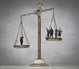 Balance scales of Law