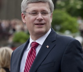 Former Canadian Prime Minister Stephen Harper