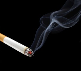 Smoking a Cigarette