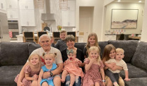 Cissie, Ron Larsen and Family