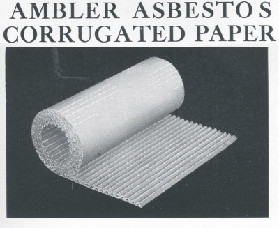 Corrugated Asbestos Paper