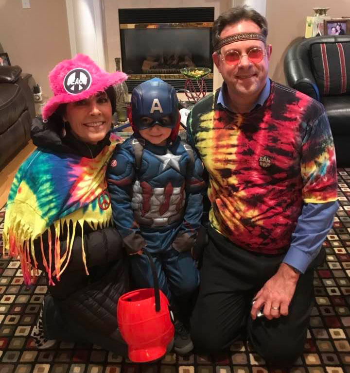Less than two months after surgery, peritoneal mesothelioma survivor Darlene Micciche was able to go trick-or-treating with her 3-year-old grandson.