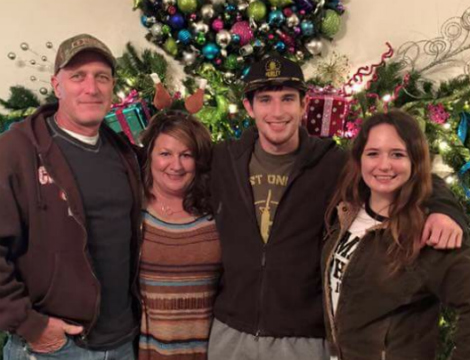 David Broyles and family