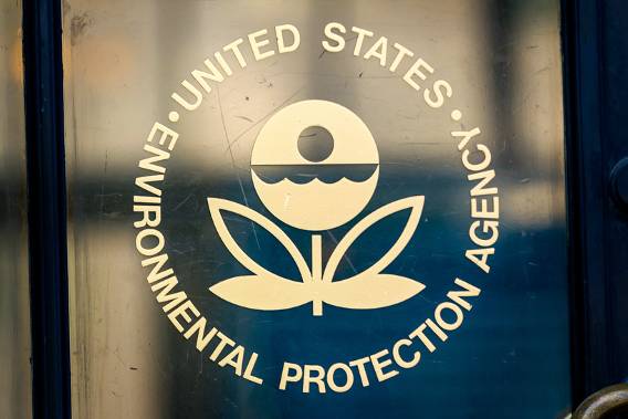 EPA logo on door