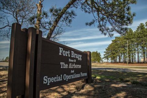 Fort Bragg in North Carolina