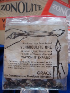 Vermiculite Ore in Bag