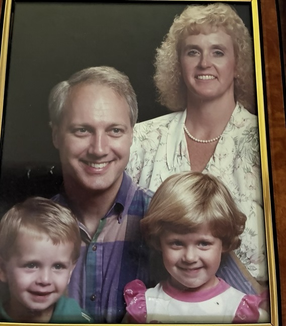 Mark and Melinda B. with their children