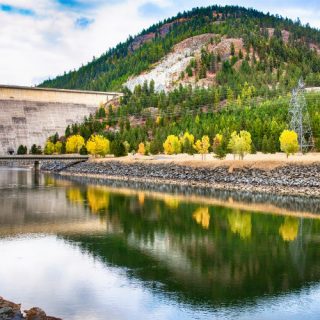 Libby Dam in Montana