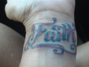 Michelle M Faith tattoo