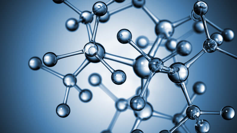 Molecular Structure stock photo