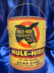 Can of Mulehide Asbestos Plastic Cement