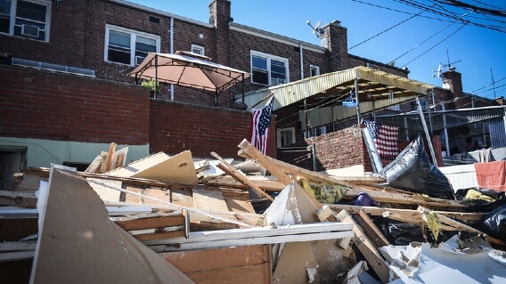 NYC Hurricane Ida flooding damage