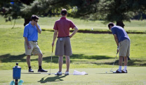golfers on Red Course East Potomac Park Golf Course East Potomac Park