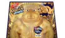 Recalled Orb Funkee Gold Jumbo Monkee in Packaging