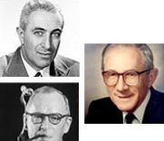 Medical researchers Drs. Selikoff, Churg and Hammond who proved asbestos exposure causes lung damage and disease