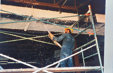 Spray-Applied Fireproofing Installation