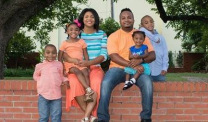 Tamron Little and family
