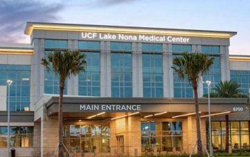 Exterior of UCF Lake Nona Medical Center