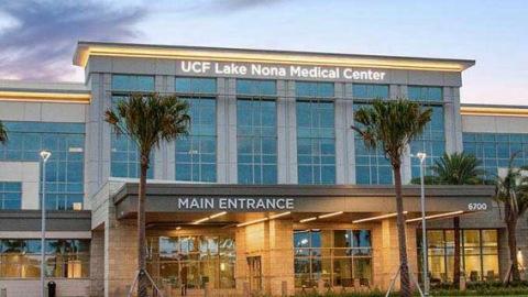 Exterior of UCF Lake Nona Medical Center