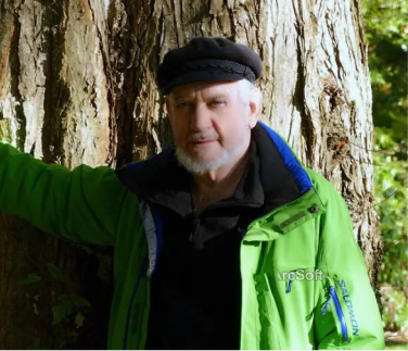 Wall Rogers on a nature walk