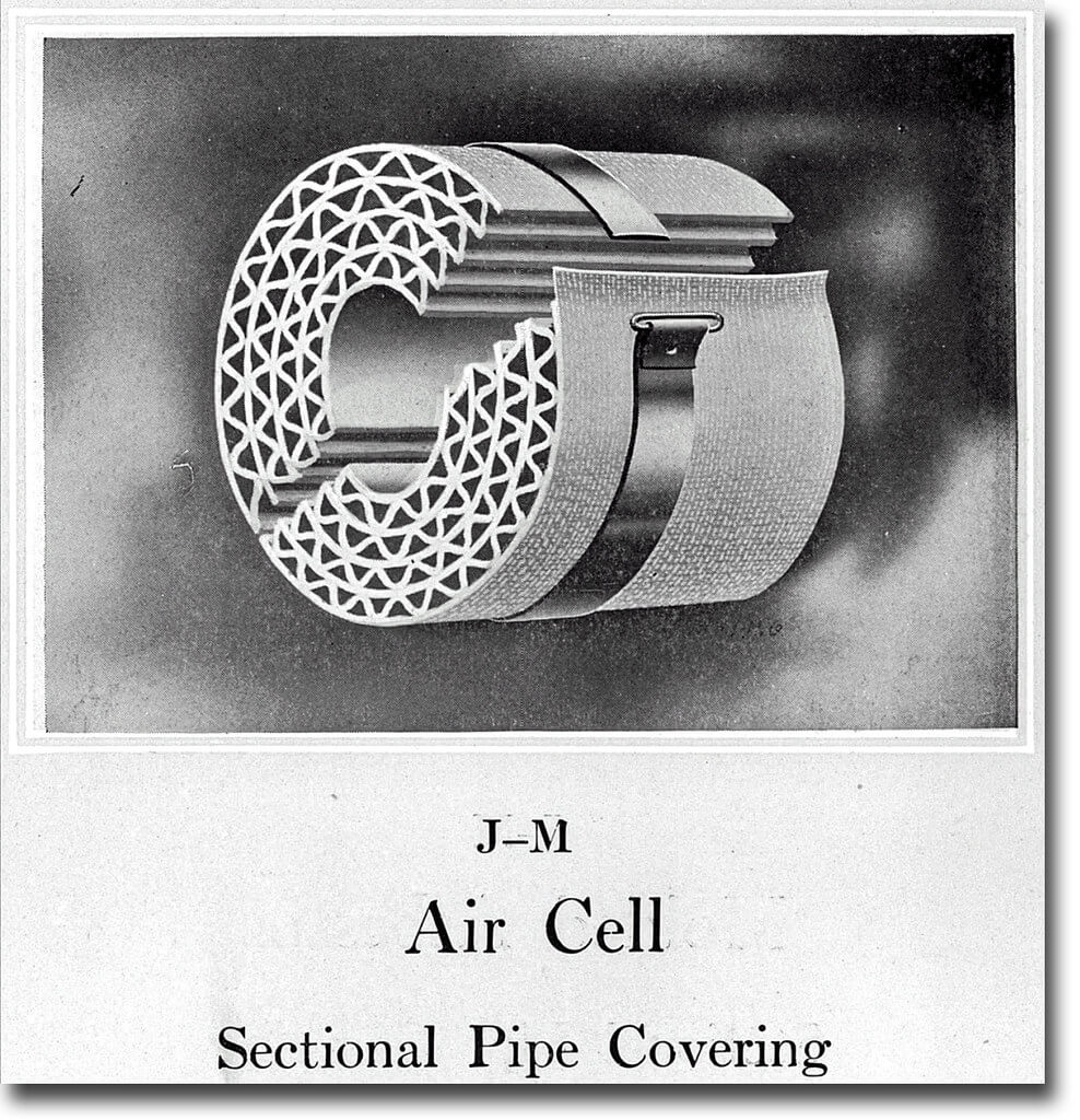 Air Cell Sectional Pipe Covering