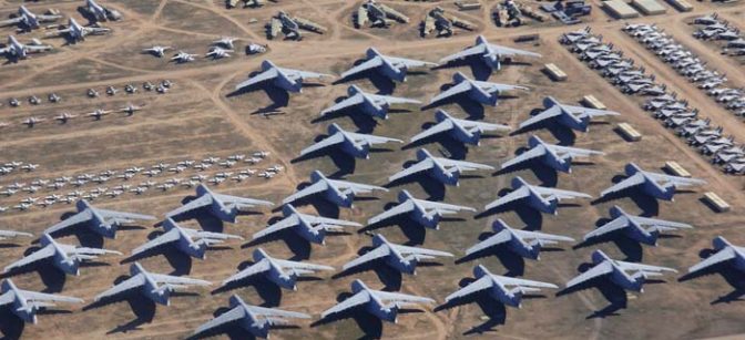 Davis-Monthan Air Force Base Aircraft Boneyard