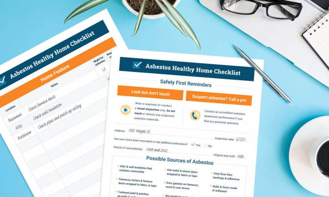 Asbestos Healthy Home Checklist