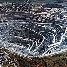 Asbestos mine