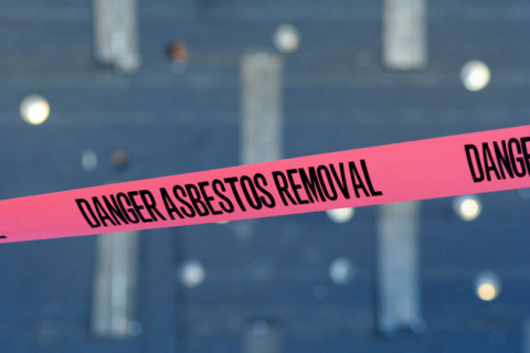 Asbestos removal tape