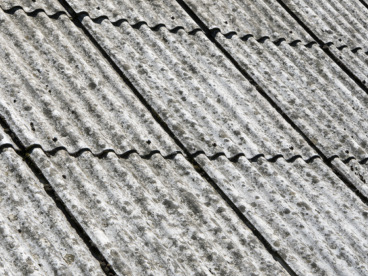 Asbestos roofing felt