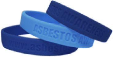 mesothelioma wristbands from the mesothelioma center