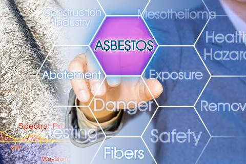 Asbestos exposure honeycomb illustration