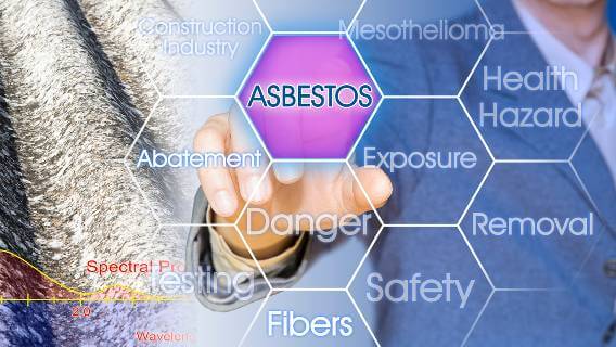 Asbestos exposure honeycomb illustration