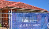 Australian home with asbestos