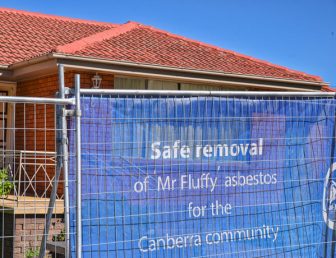 Australian home with asbestos