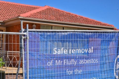 Australian home with asbestos