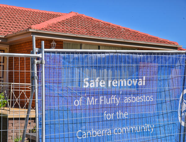 Australian home with asbestos