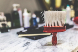 barber shop brush