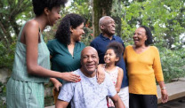 Family enjoying time together